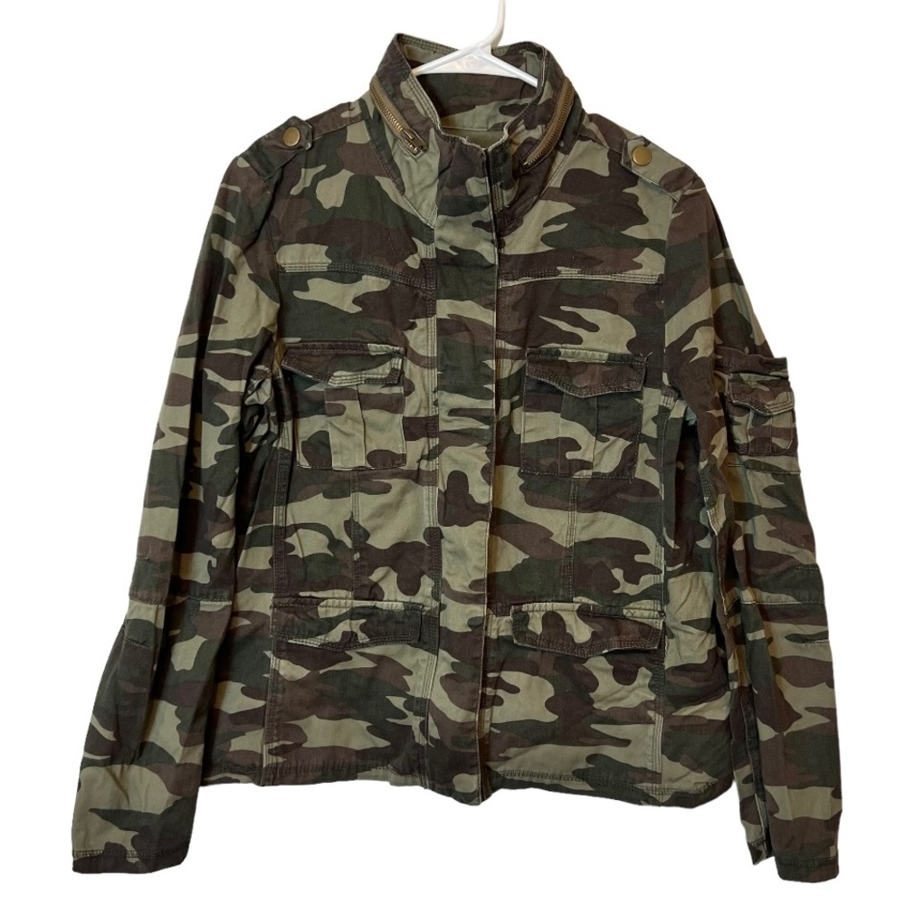 Angel Kiss Camo Military Style Jacket size XL B1-537